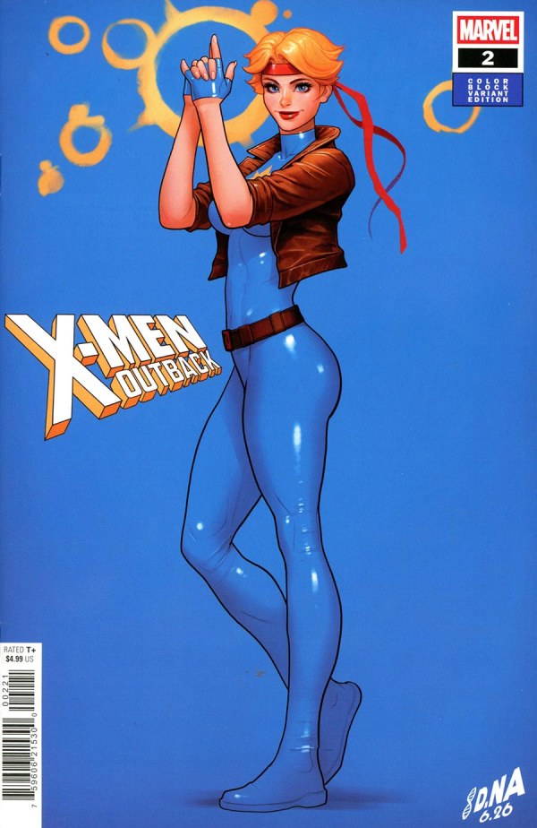 X-Men Outback #2 2026 Marvel Comics Nakayama Colour Block Blue Variant