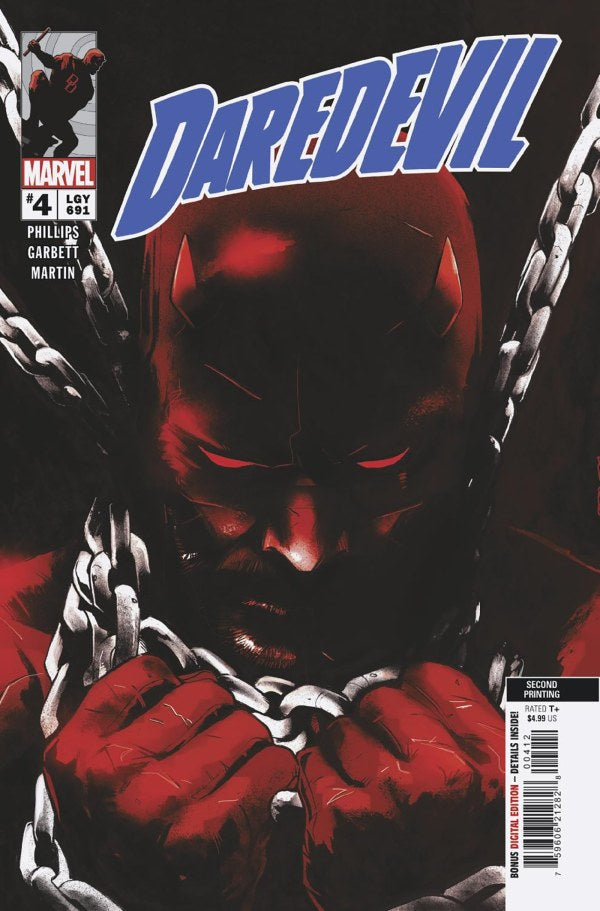 Daredevil #4 2nd Print 2026 Marvel Comics
