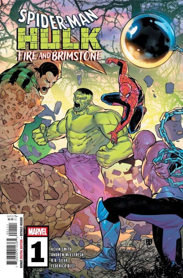 Spider-Man/Hulk Fire And Brimstone #1 2026 Marvel Comics