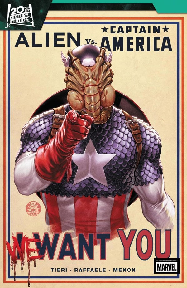 Alien Vs Captain America TP Marvel Comics