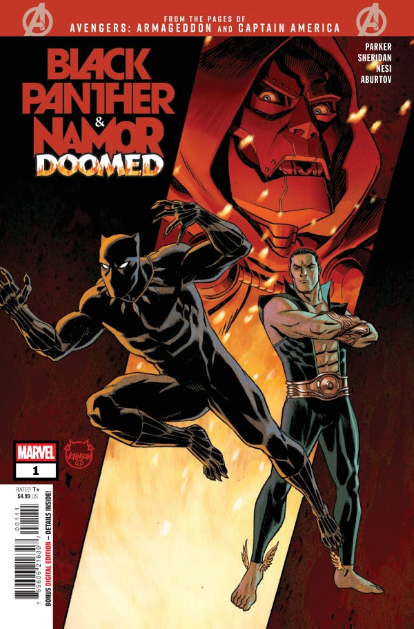 Black Panther Namor Doomed #1 2026 Marvel Comics