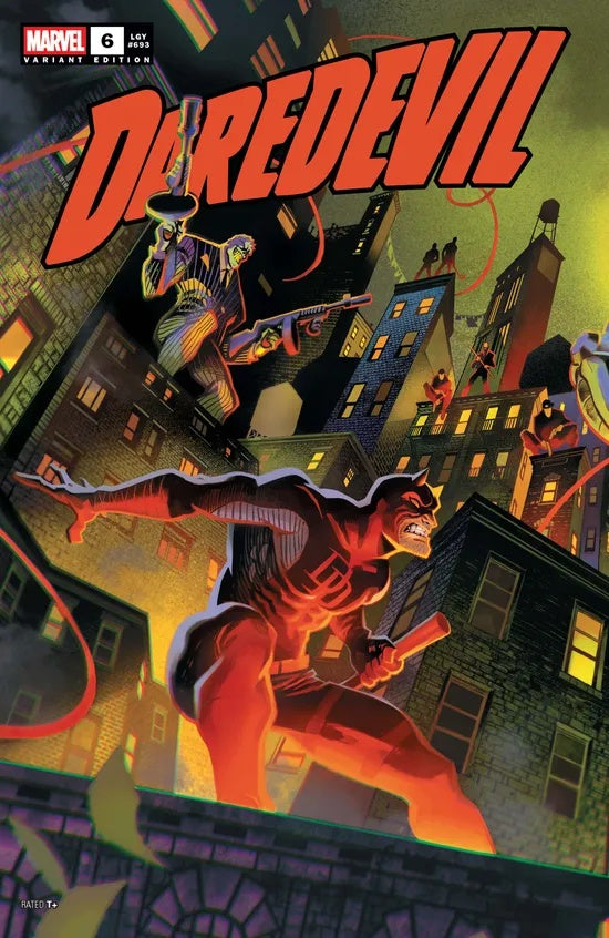 Daredevil #6 2026 Marvel Comics Armentaro Connecting Variant