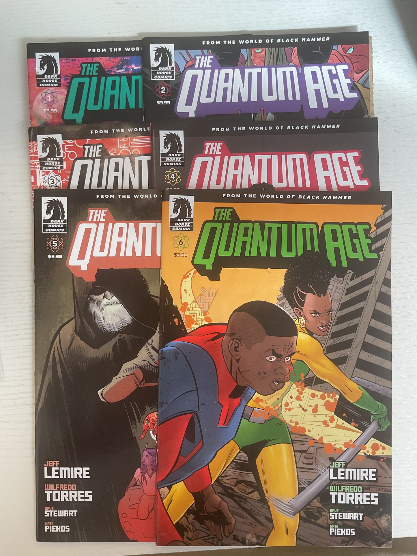 Quantum Age #1-6 2018 Dark Horse Comics Complete Series Mixed Covers