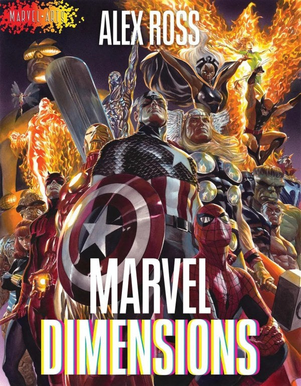 Marvel Dimensions HC Abrams Comics Arts