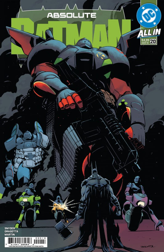 Absolute Batman #20 3rd Print 2026 DC Comics
