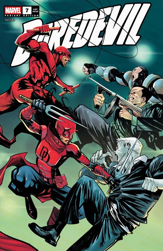 Daredevil #7 2026 Marvel Comics 1:25 Francesco Manna Incentive Variant