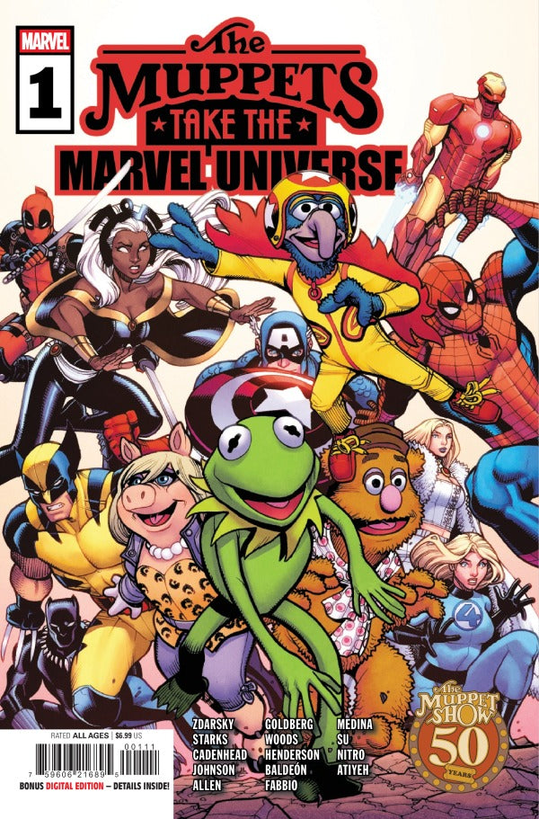 Muppets Take The Marvel Universe #1 2026 Marvel Comics