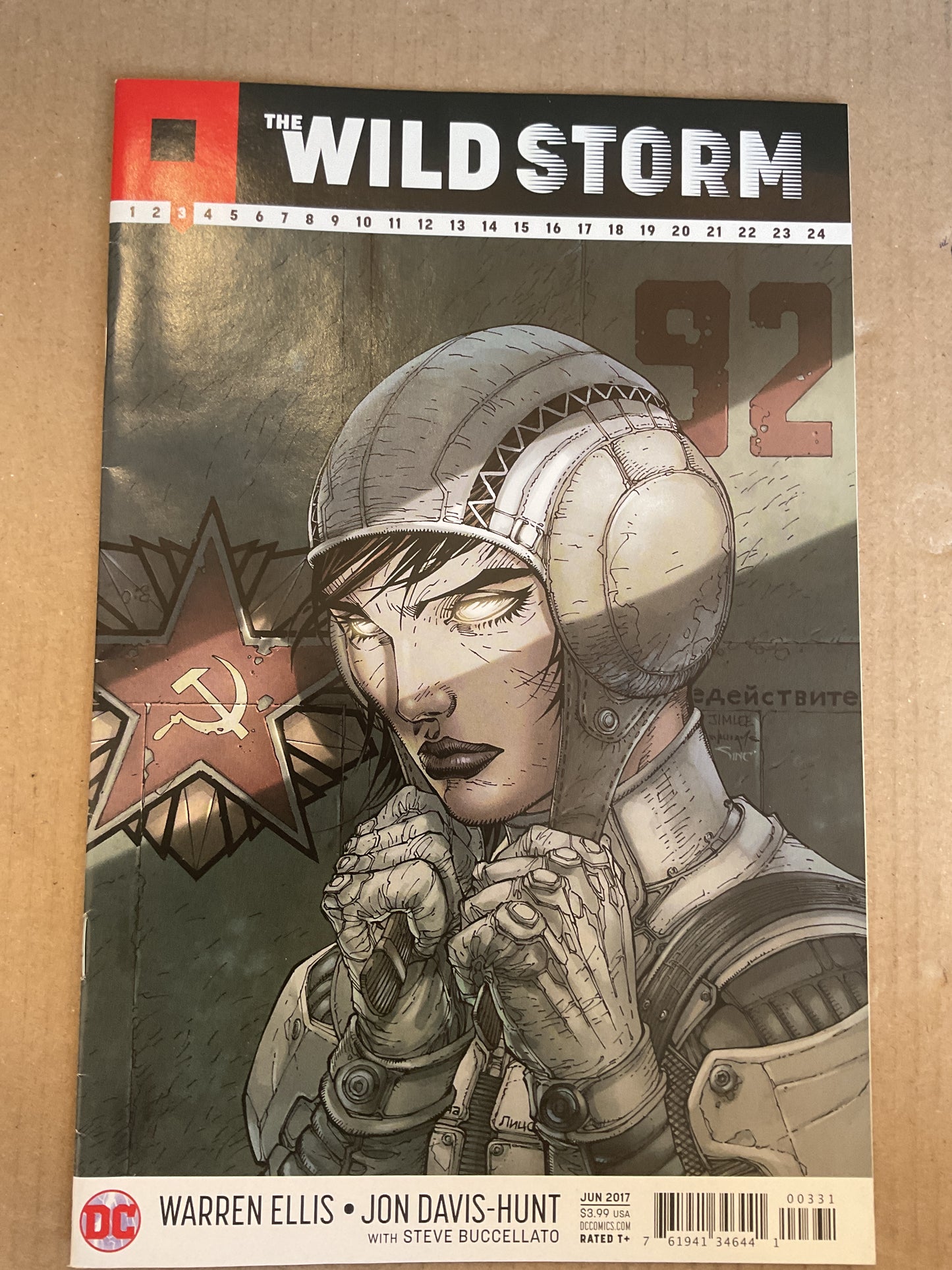 Wild Storm #3 2017 DC Comics Jim Lee Variant