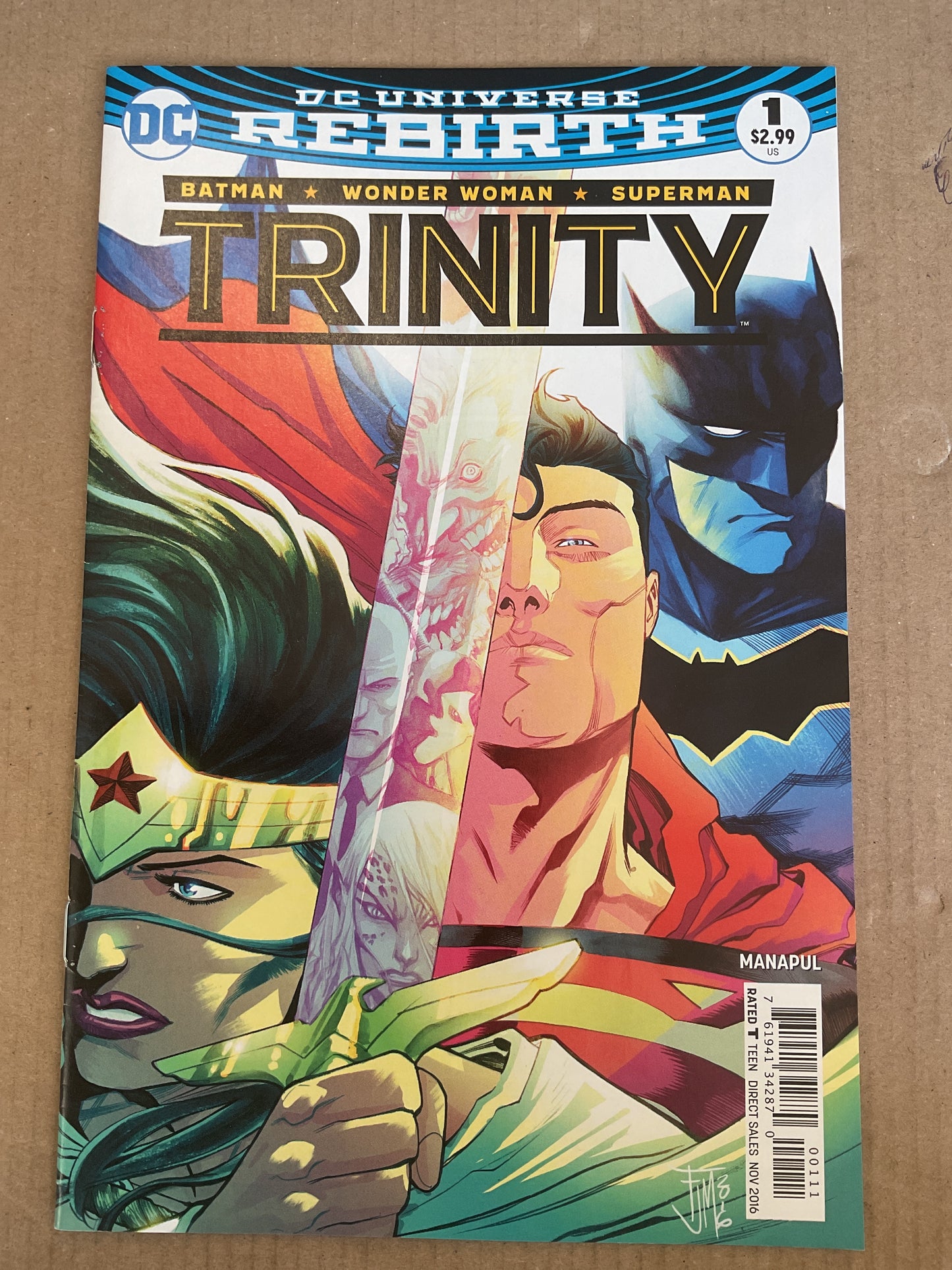 Trinity #1 2016 DC Comics