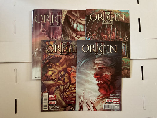 Origin II #1-5 2014 Marvel Comics Complete Series