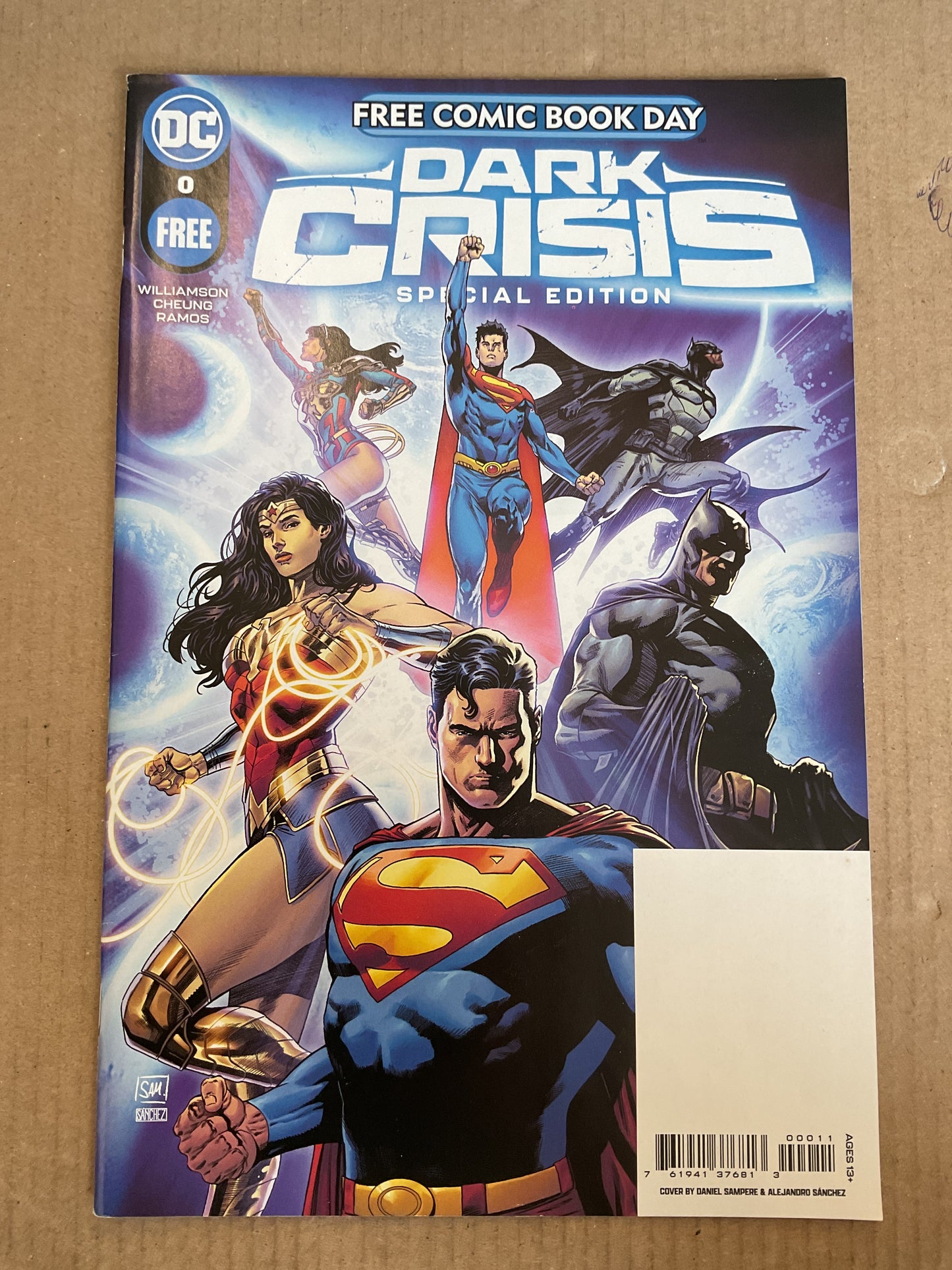 Free Comic Book Day Dark Crisis #0 2022 DC Comics