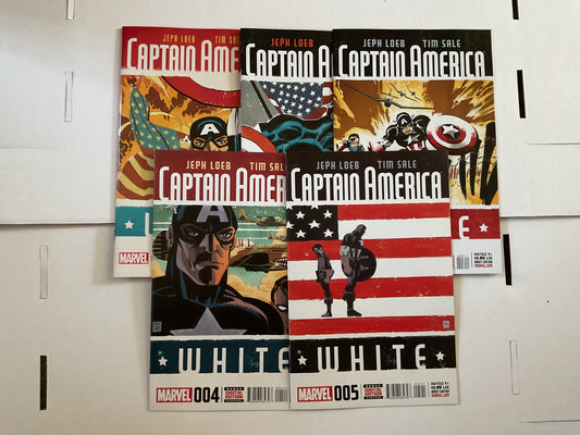 Captain America White #1-5 2015 Marvel Comics
