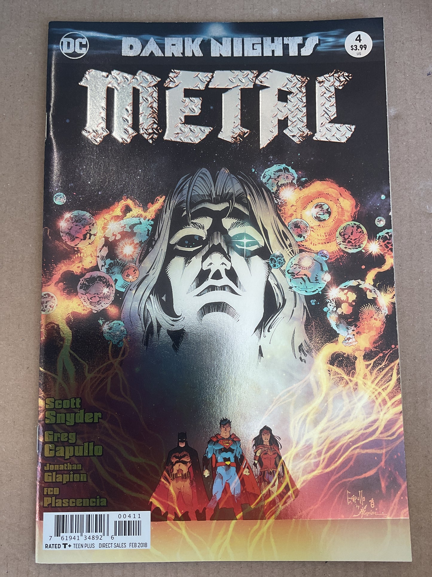 Dark Nights Metal #4 2017 DC Comics