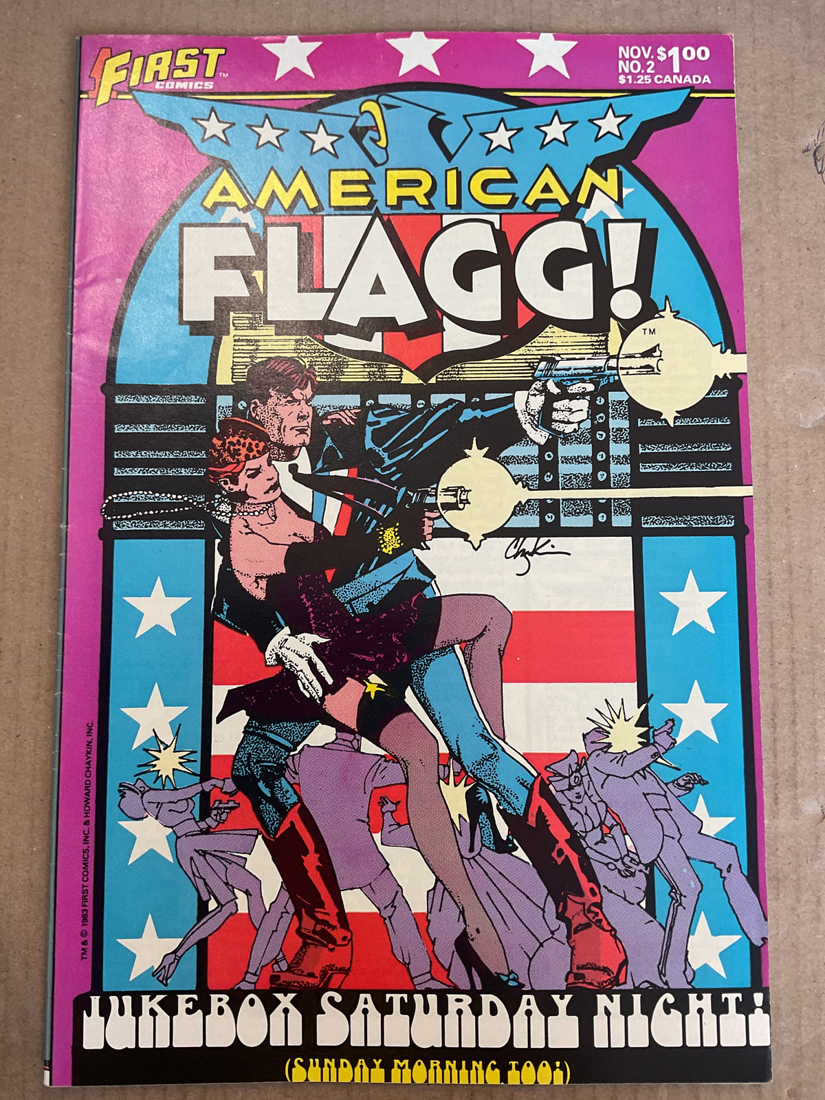 American Flagg #2 1983 First Comics