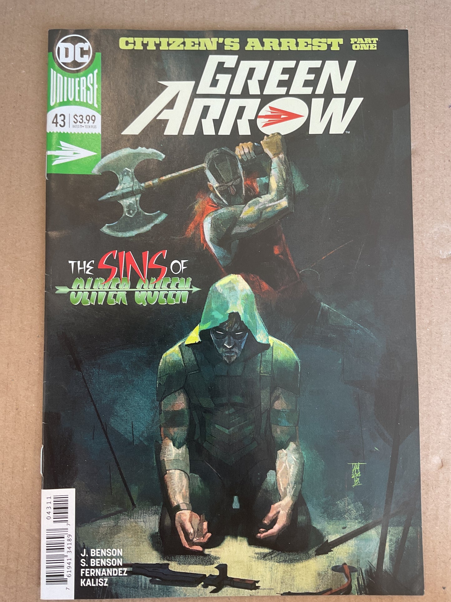 Green Arrow #43 2018 DC Comics