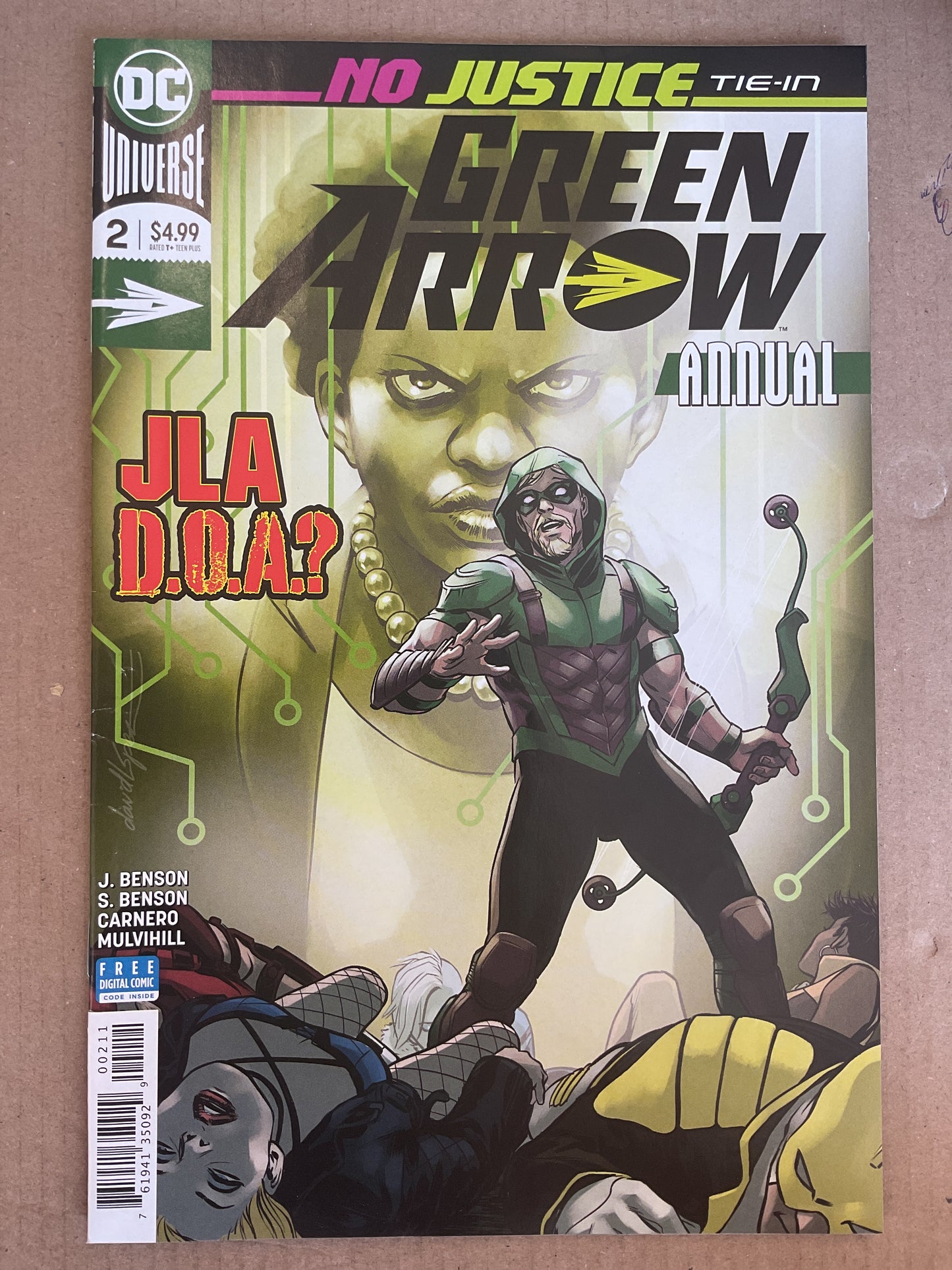 Green Arrow Annual #2 2018 DC Comics