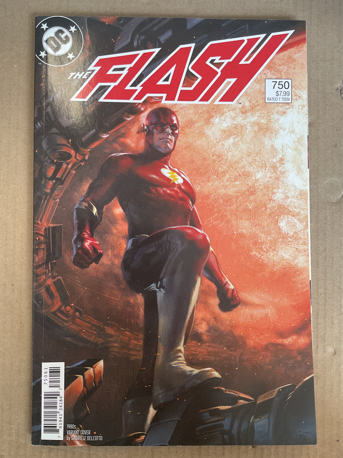 Flash #750 2020 DC Comics Gabriele Dell’Otto 80s Variant
