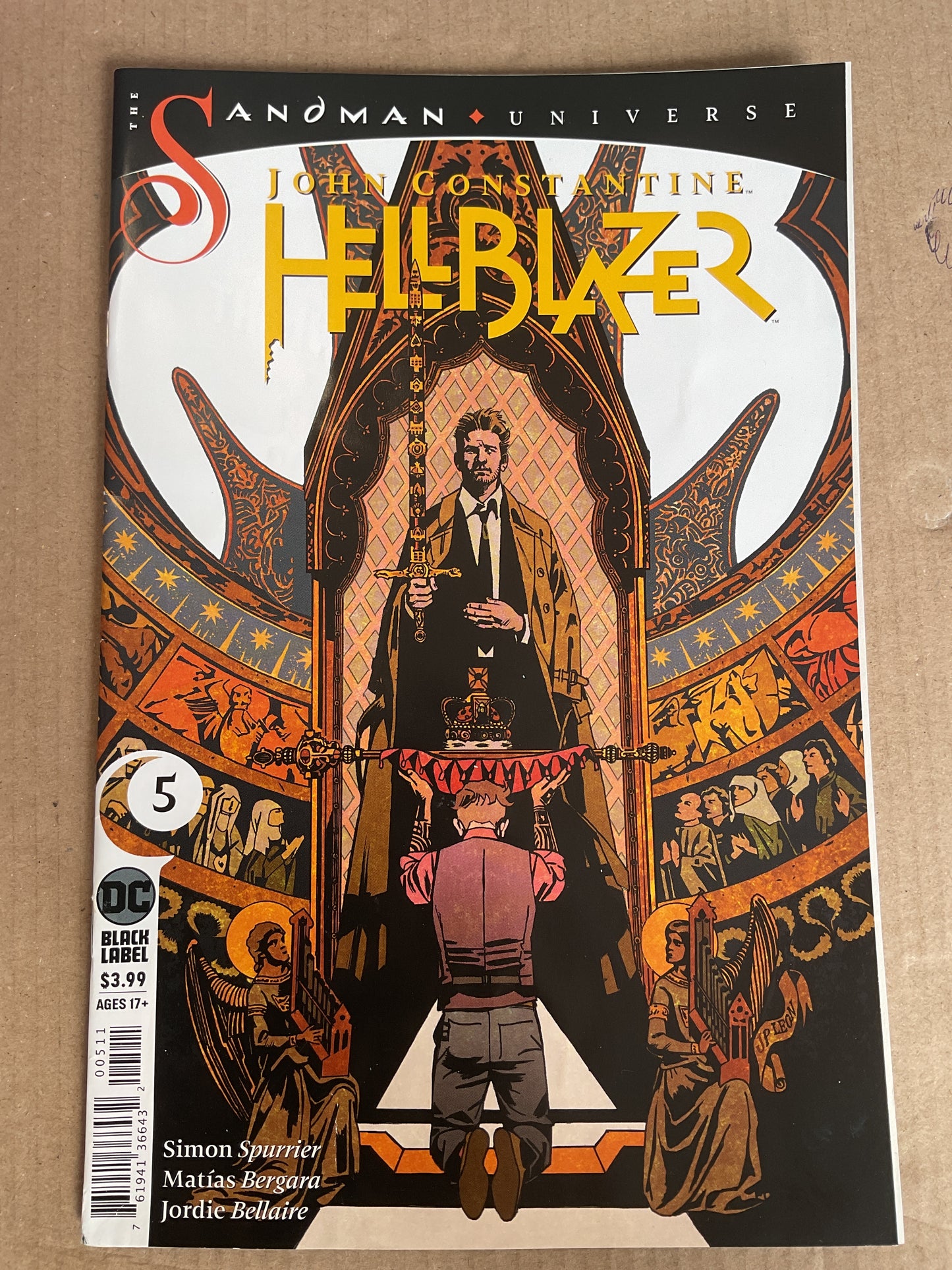John Constantine Hellblazer #5 2020 DC Comics Black Label