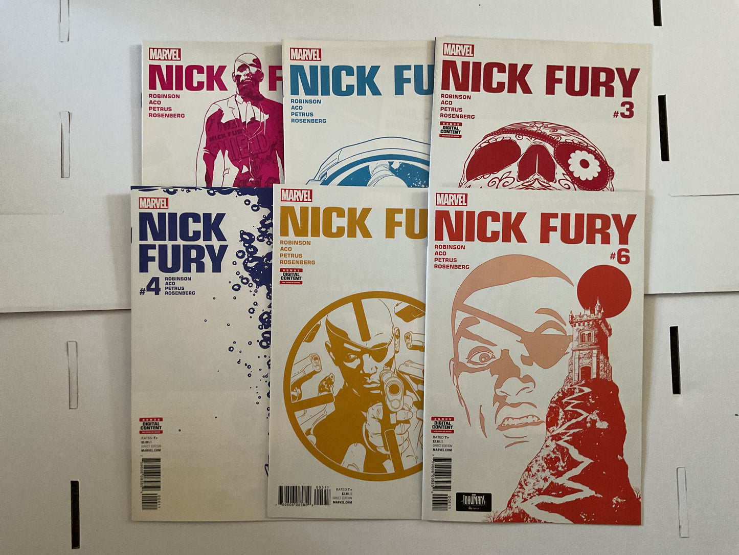 Nick Fury #1-6 2017 Marvel Comics Complete Series