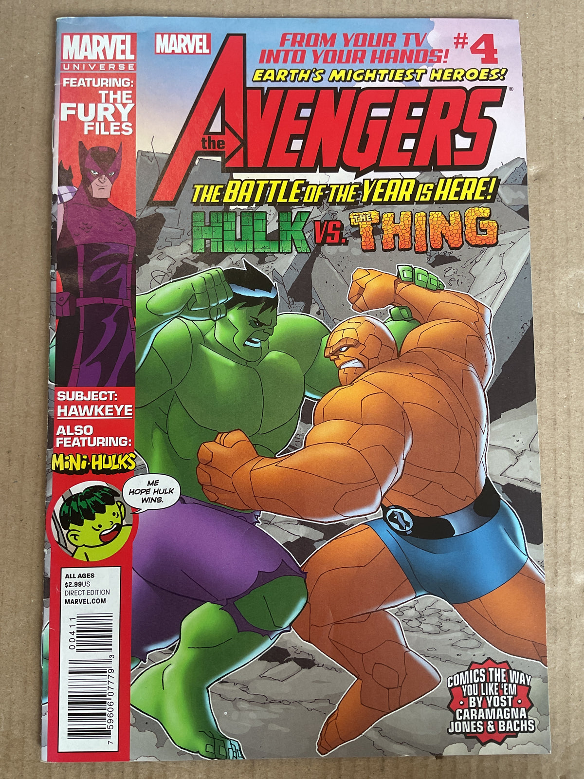Avengers Earth’s Mightiest Heroes #4 2012 Marvel comics