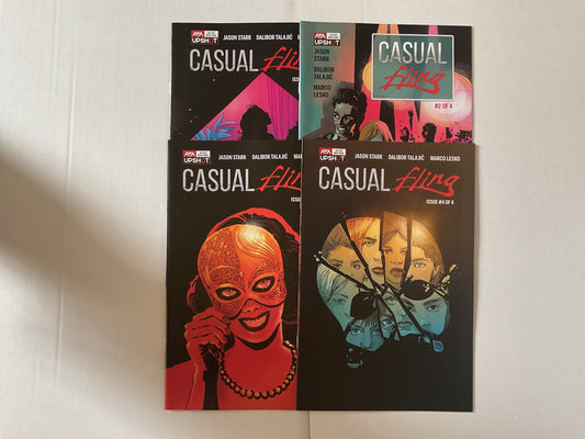 Casual Fling #1-4 2021 AWA Studios Complete Series