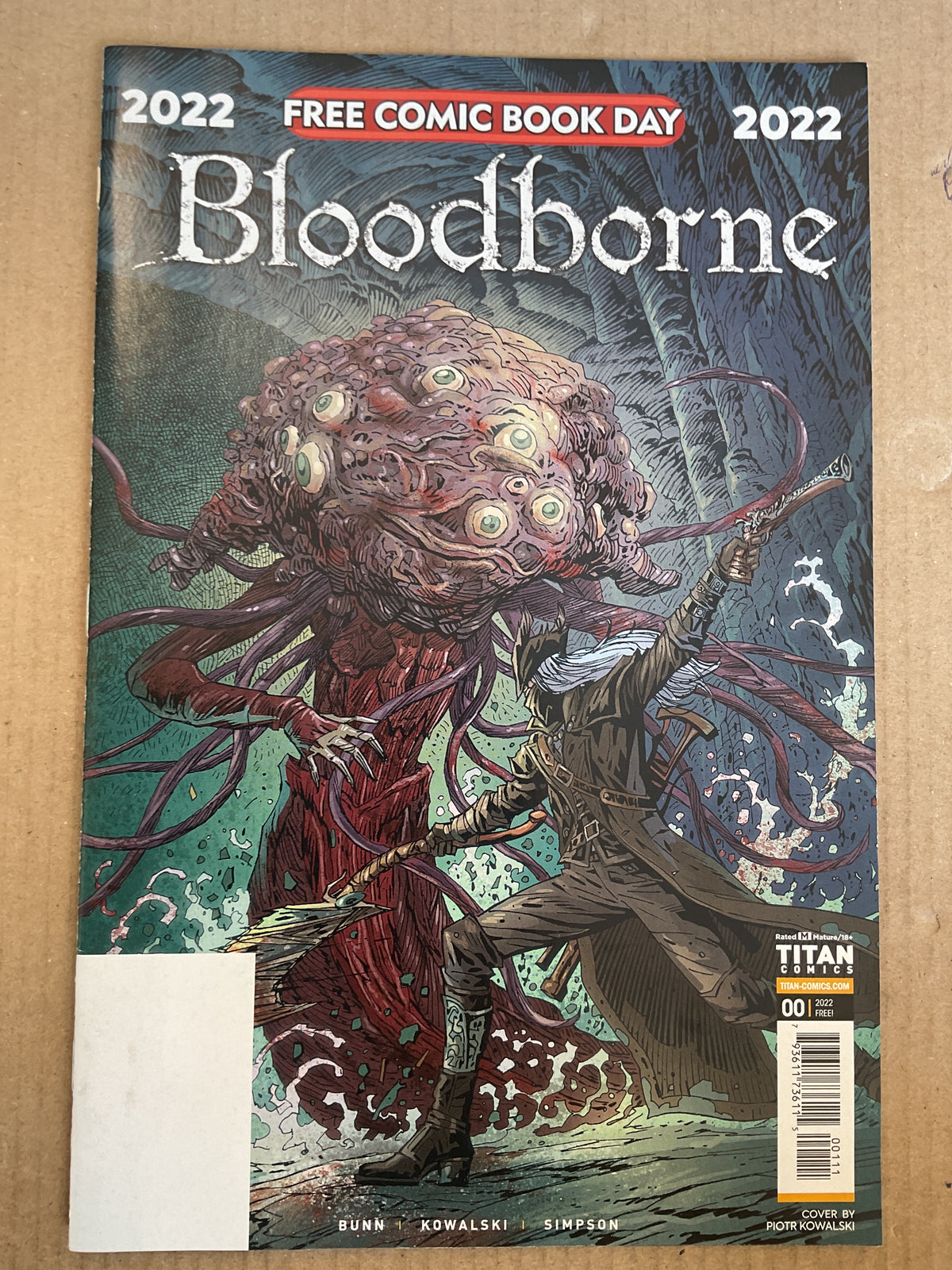 Free Comic Book Day Bloodborne #1 2022 Titan Comics