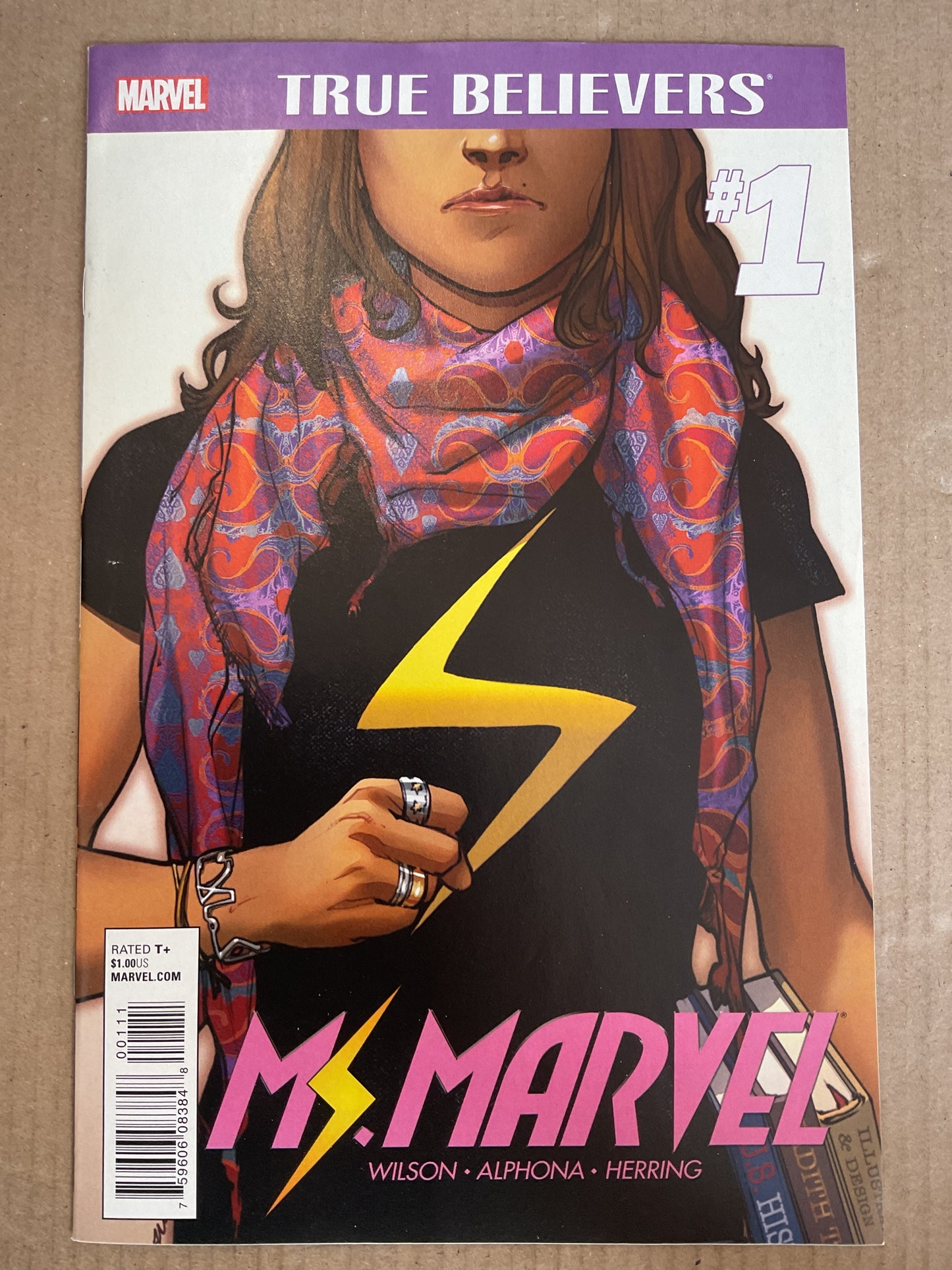 True Believers Ms Marvel #1 2015 Marvel Comics
