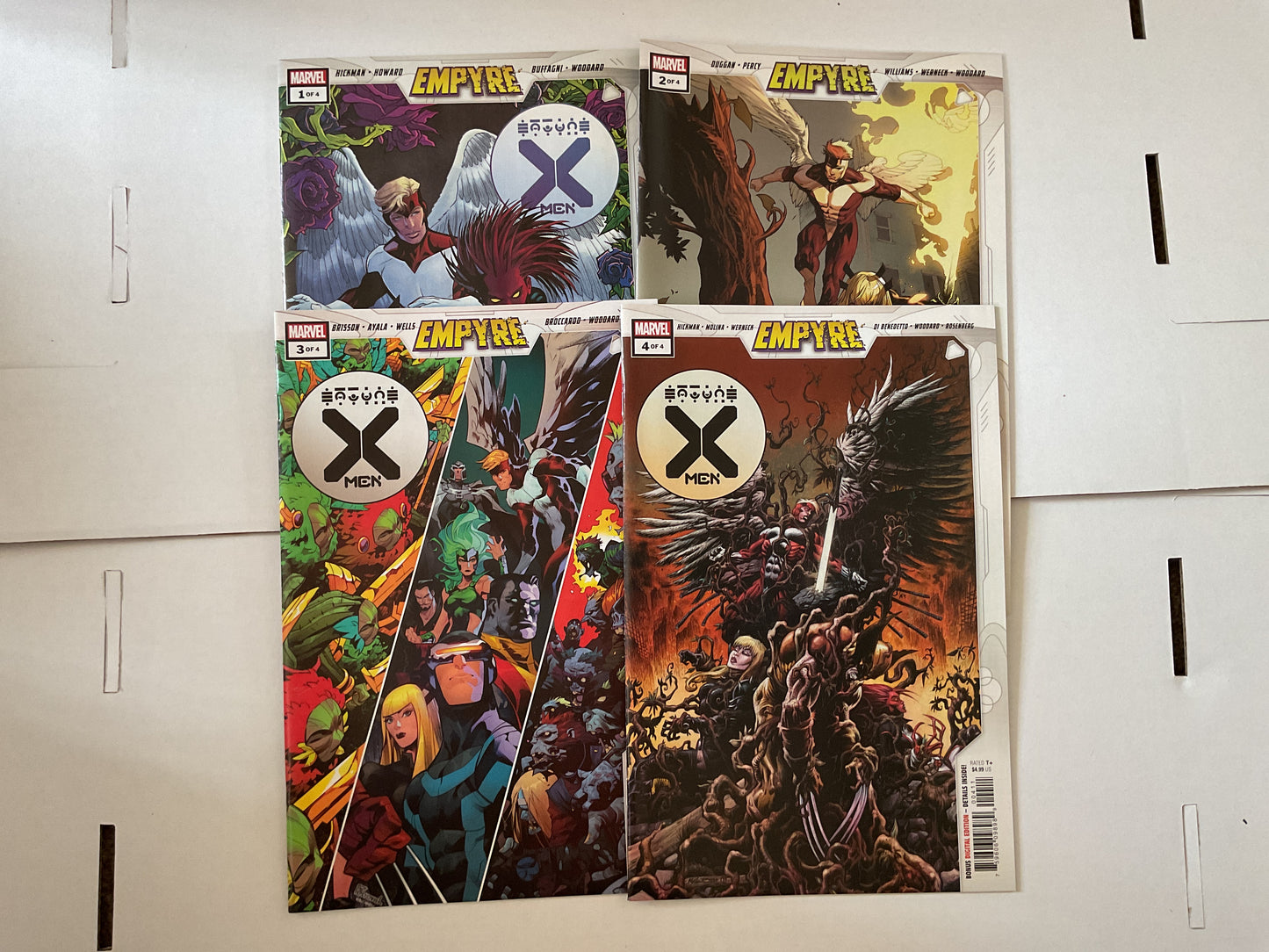 Empyre X- Men #1-4 2020 Marvel Comics Complete Series