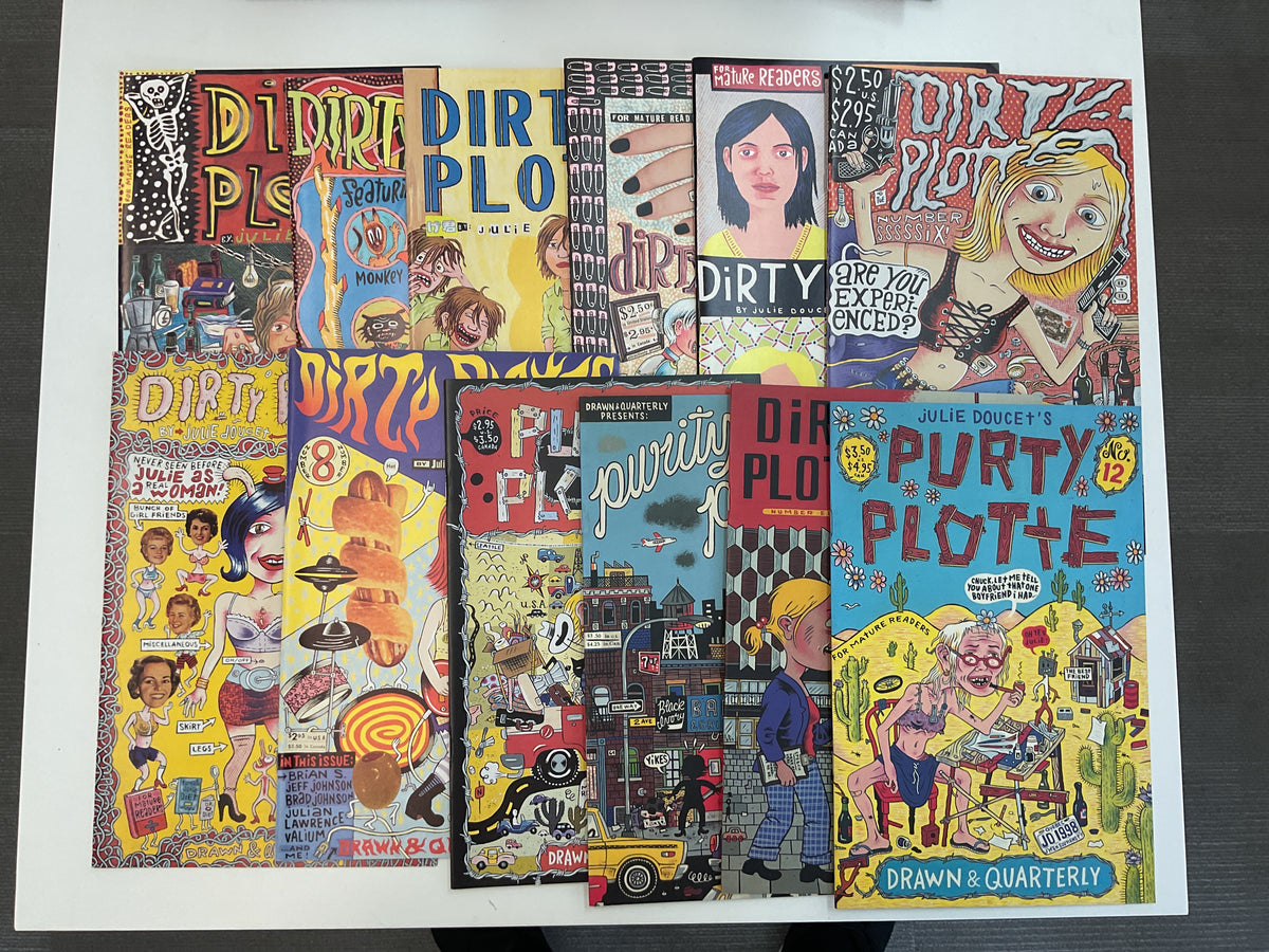 Dirty Plotte #1-12 1991 Drawn & Quarterly Complete Series