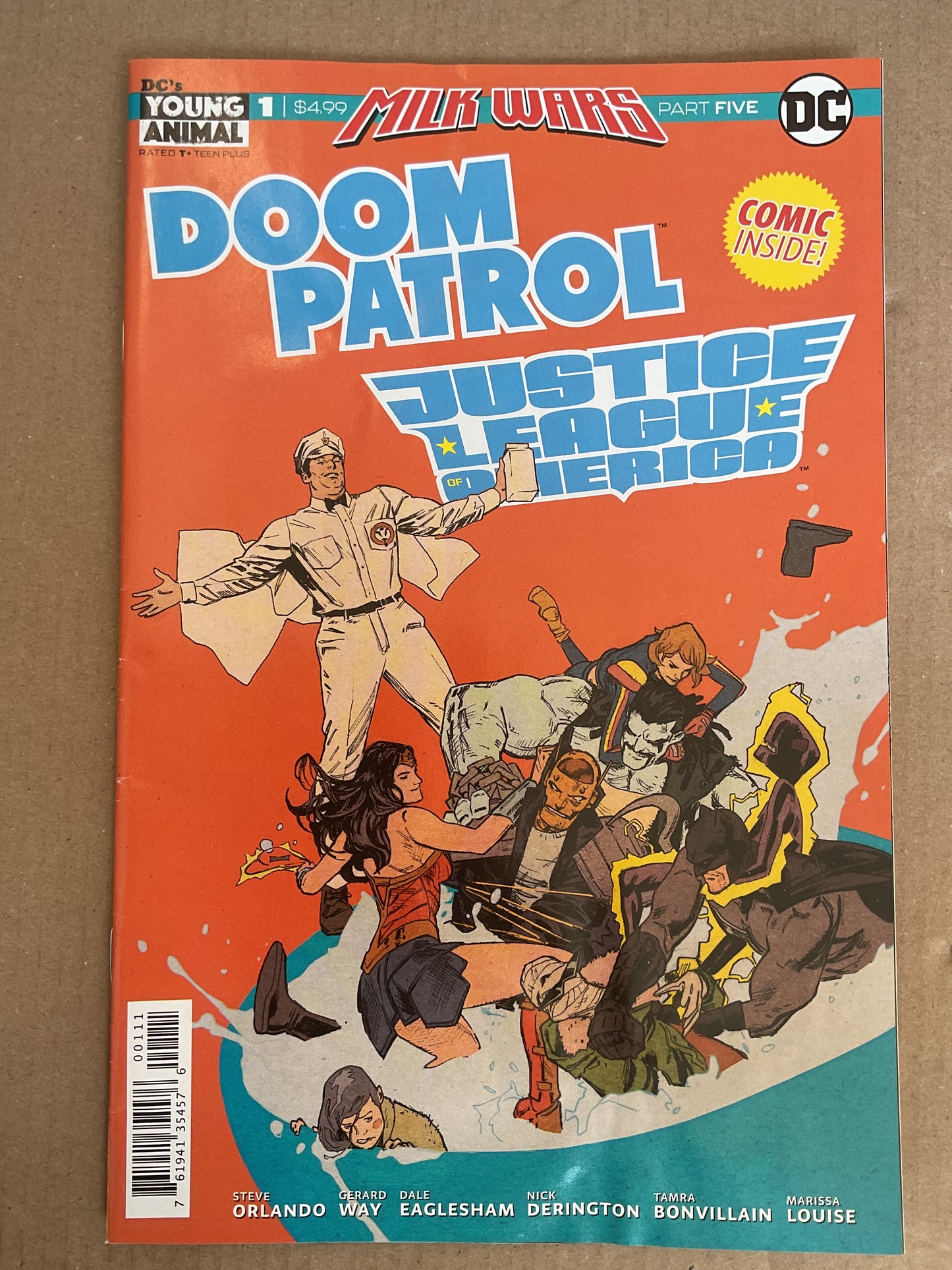 Doom Patrol/JLA Special #1 2018 DC Comics Young Animal Milk Wars