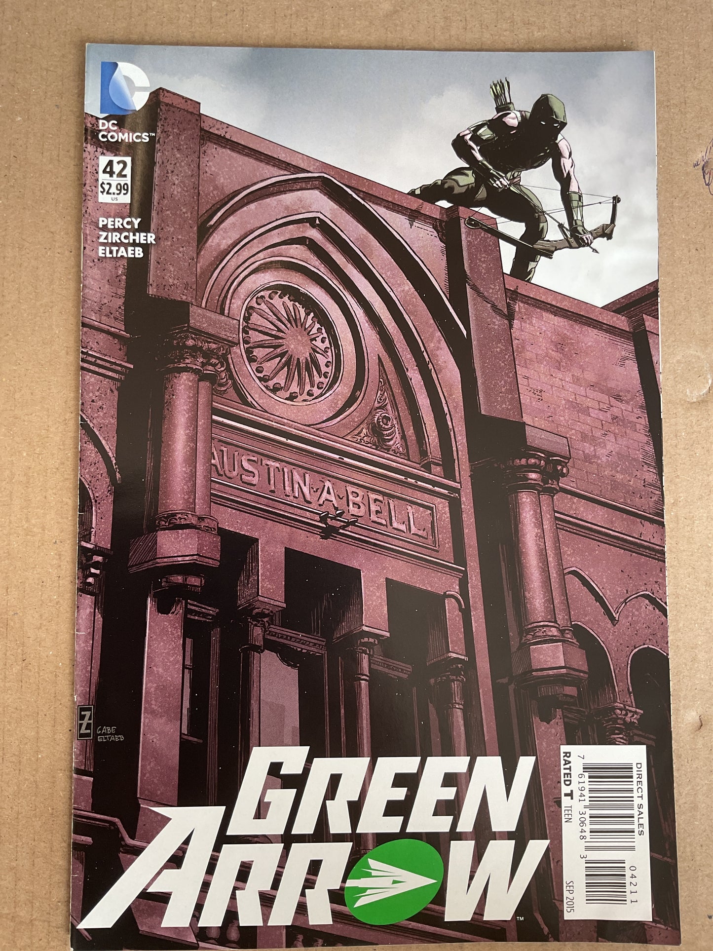 Green Arrow #42 2015 DC Comics