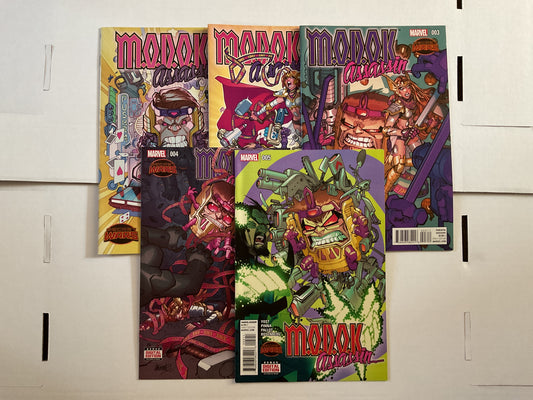 MODOK Assassin #1-5 2015 Marvel Comics Secret Wars Complete Series