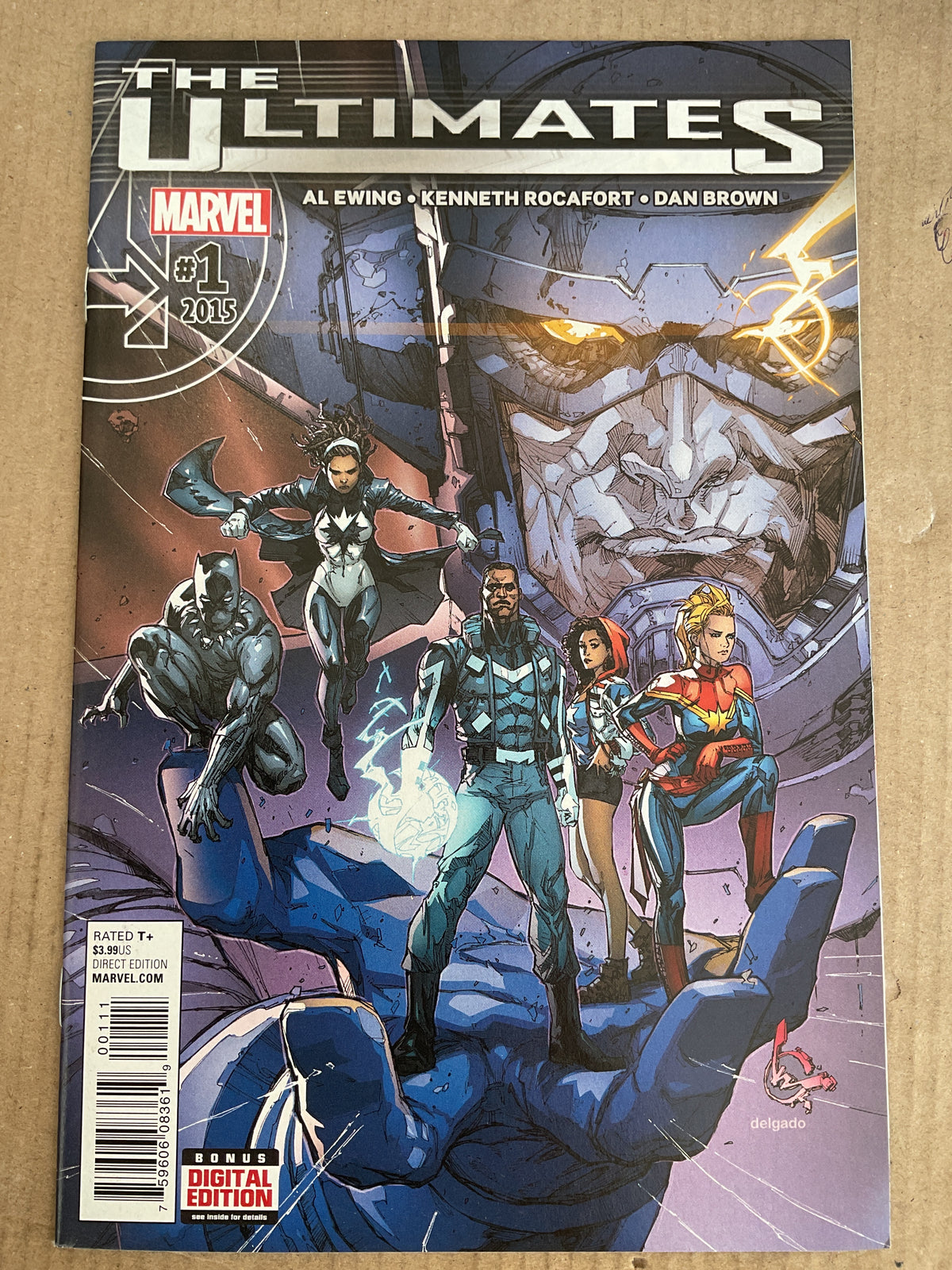 Ultimates #1 2015 Marvel Comics 1st Appearance Of Ayo