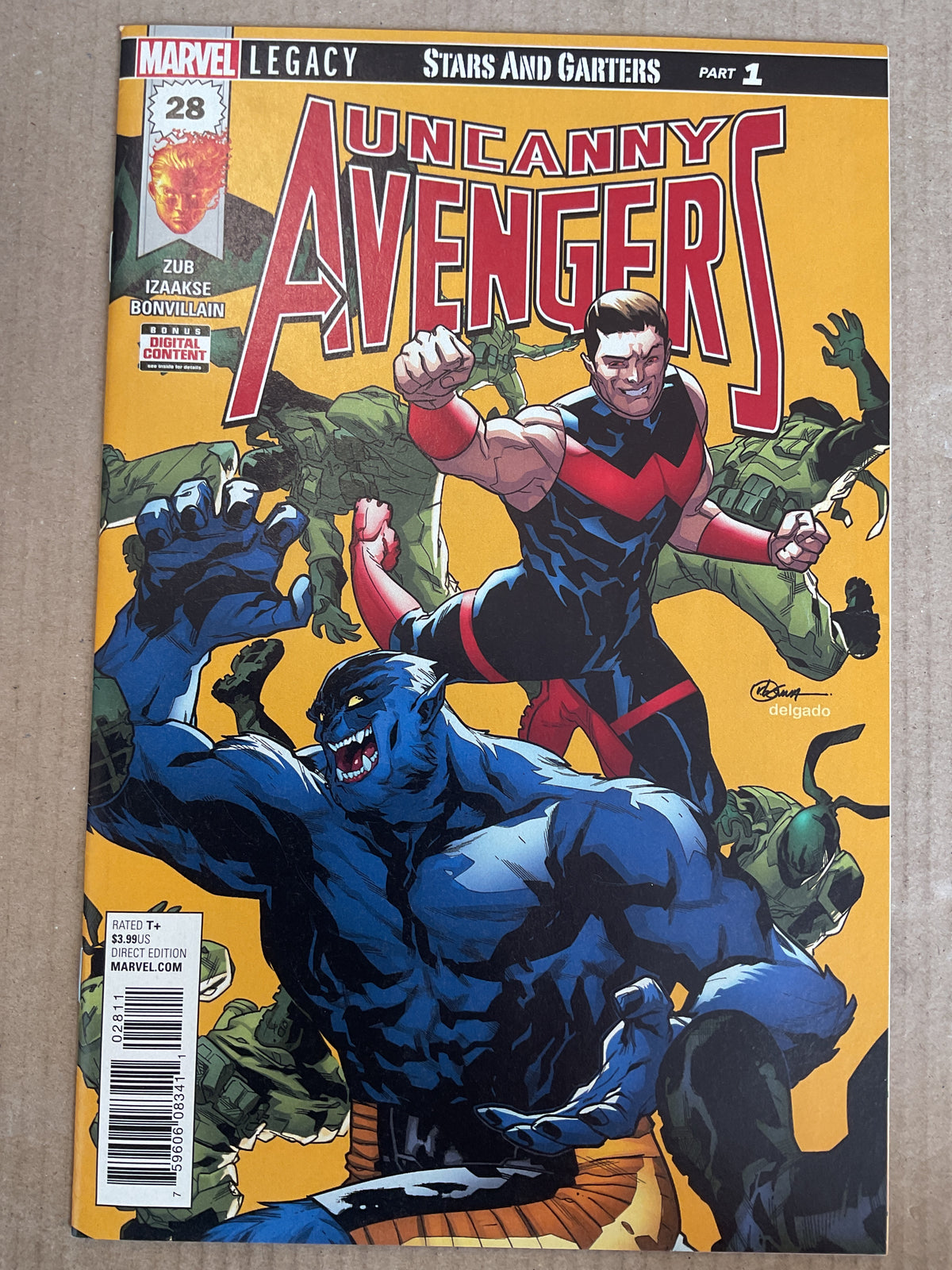 Uncanny Avengers #28 2017 Marvel Comics