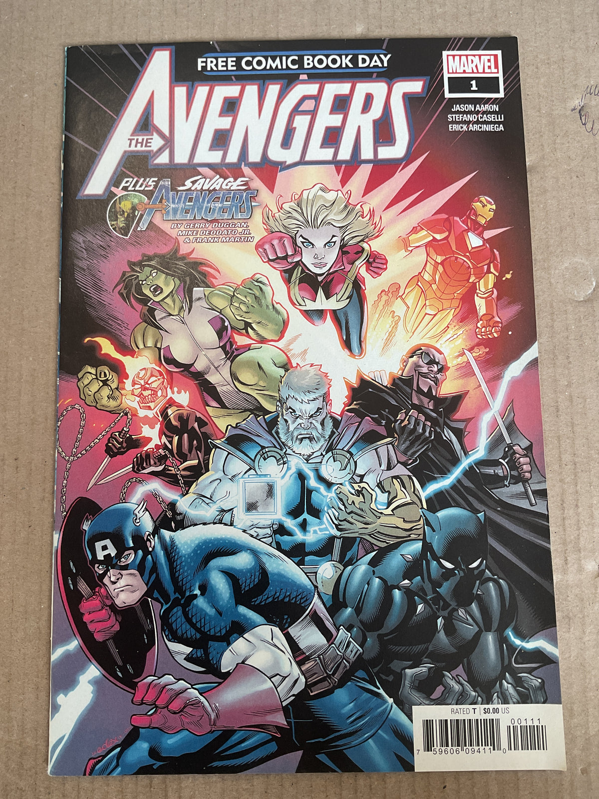 Free Comic Book Day Avengers/Savage Avengers #1 2019 Marvel Comics