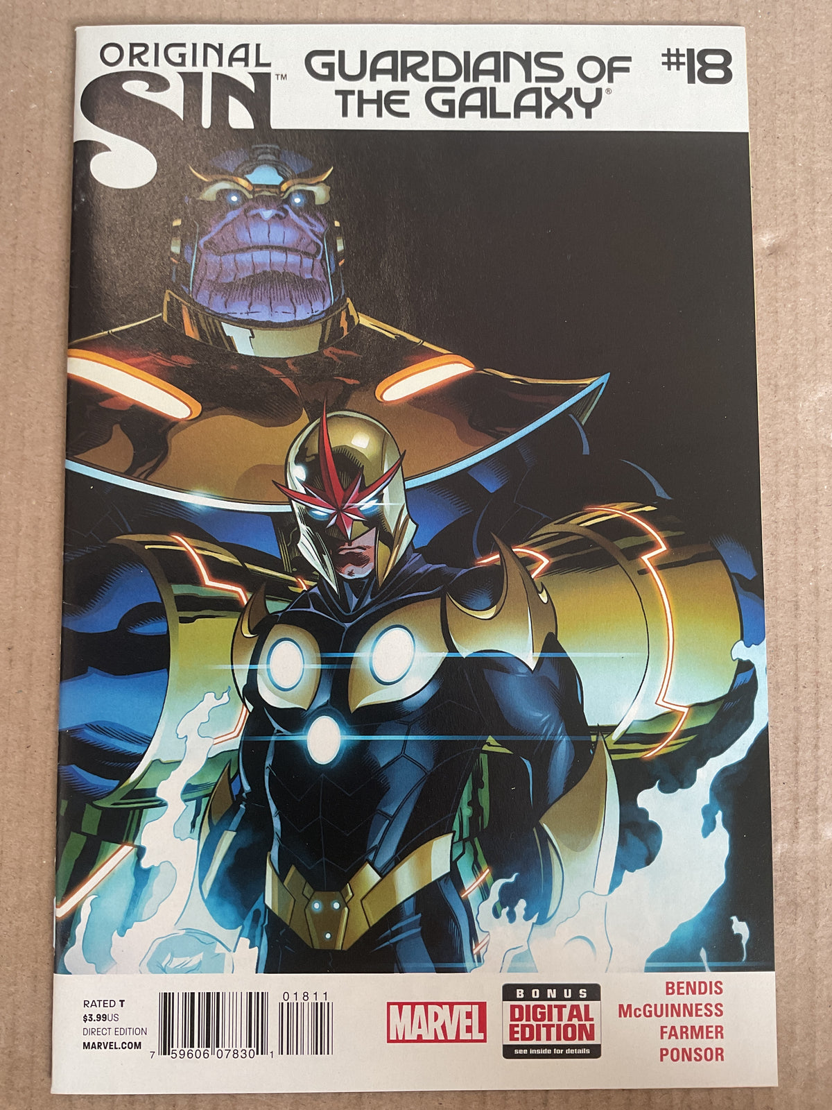 Guardians Of The Galaxy #18 2014 Marvel Comics Original Sin