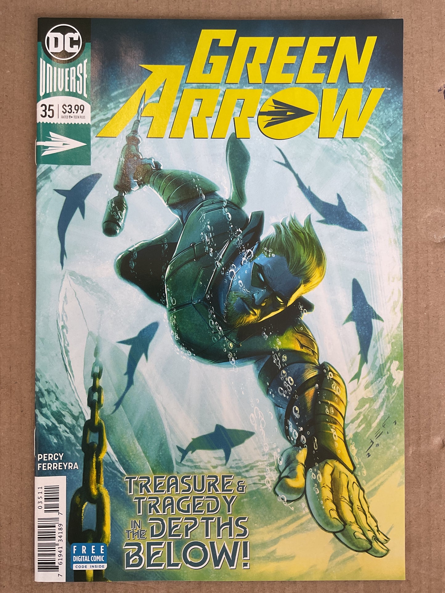 Green Arrow #35 2018 DC Comics