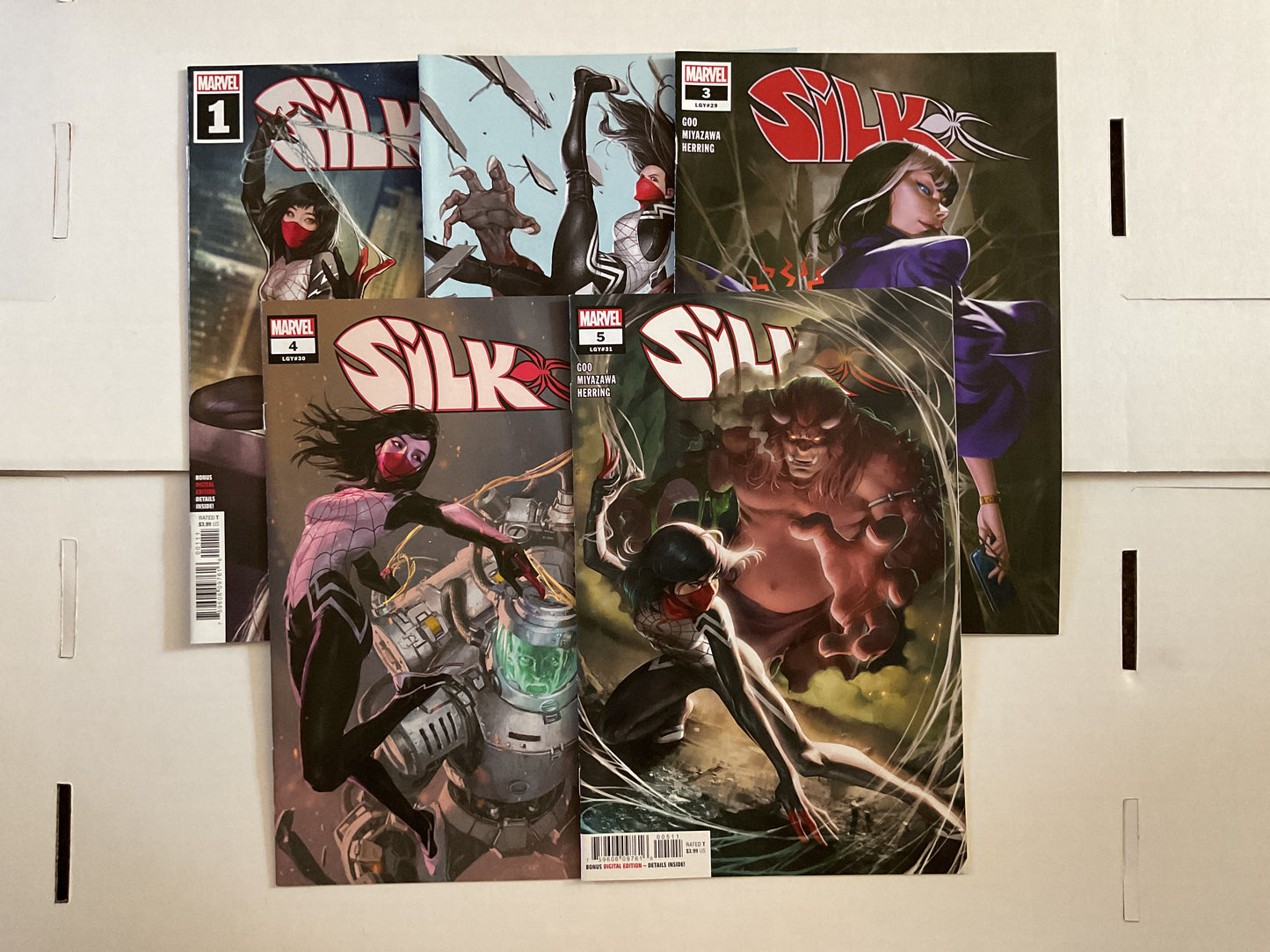 Silk #1-5 2021 Marvel Comics Complete Series