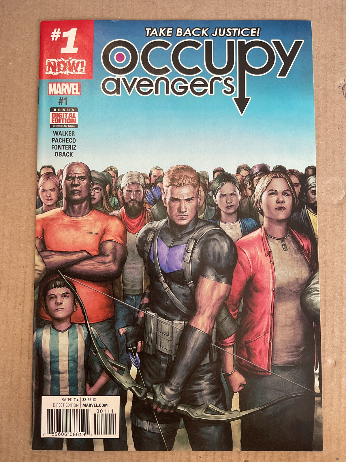 Occupy Avengers #1 2017 Marvel Comics