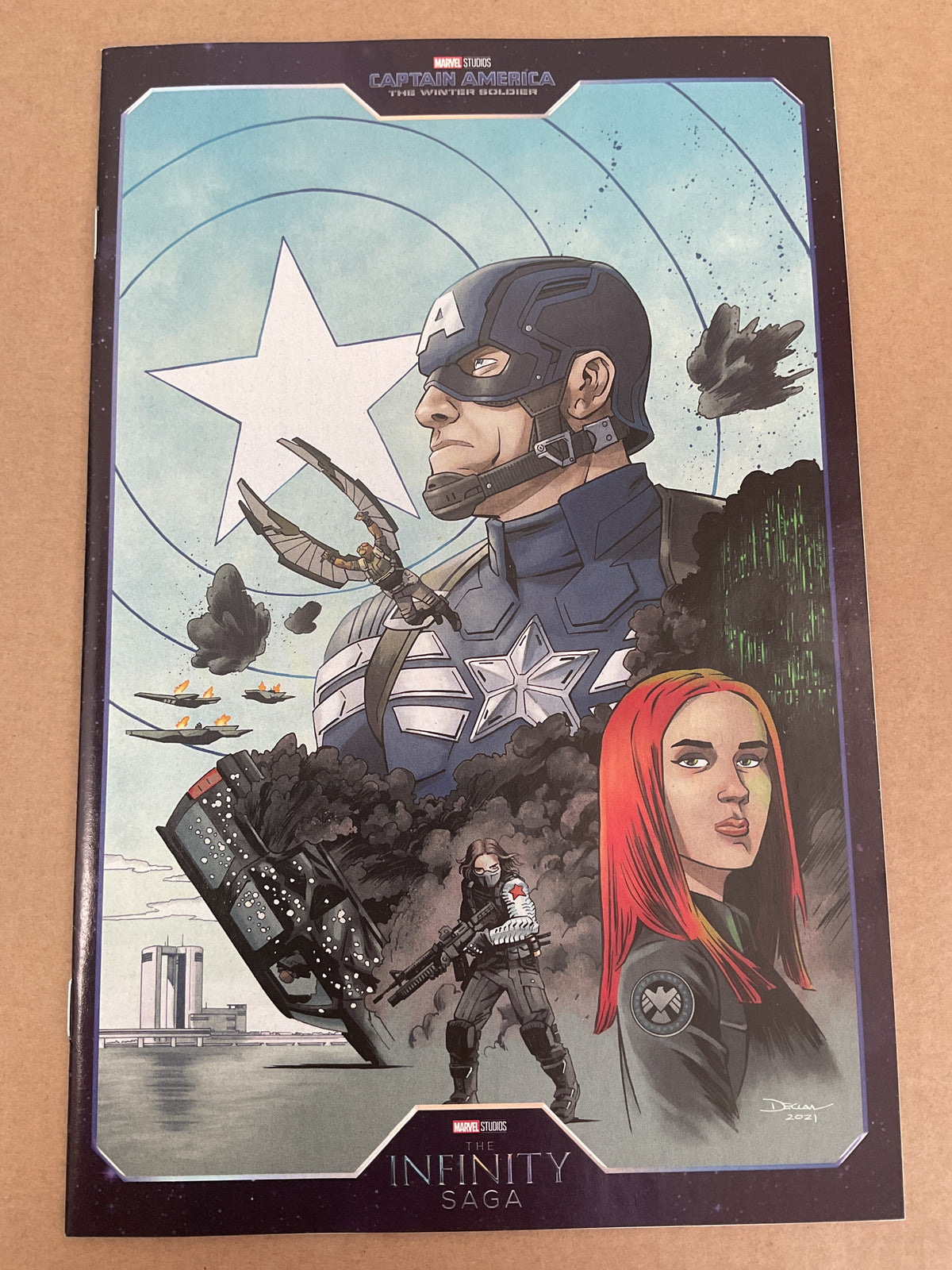 Captain Cater #1 2022 Marvel Comics Declan Shalvey MCU Infinity Saga Variant