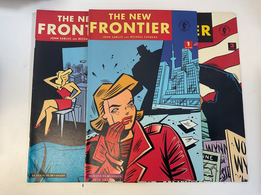 New Frontier #1-3 1992 Dark Horse Comics Complete Series