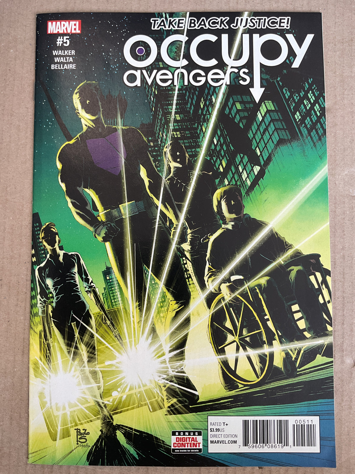Occupy Avengers #5 2017 Marvel Comics