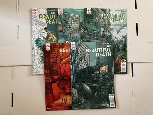 Beautiful Death #1-5 2018 Titan Comics Complete Series Mixed Covers