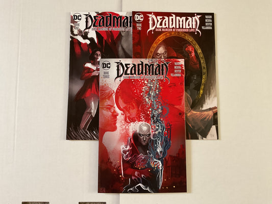 Deadman Dark Mansion Of Forbidden Love #1-3 2017 DC Comics Complete Series