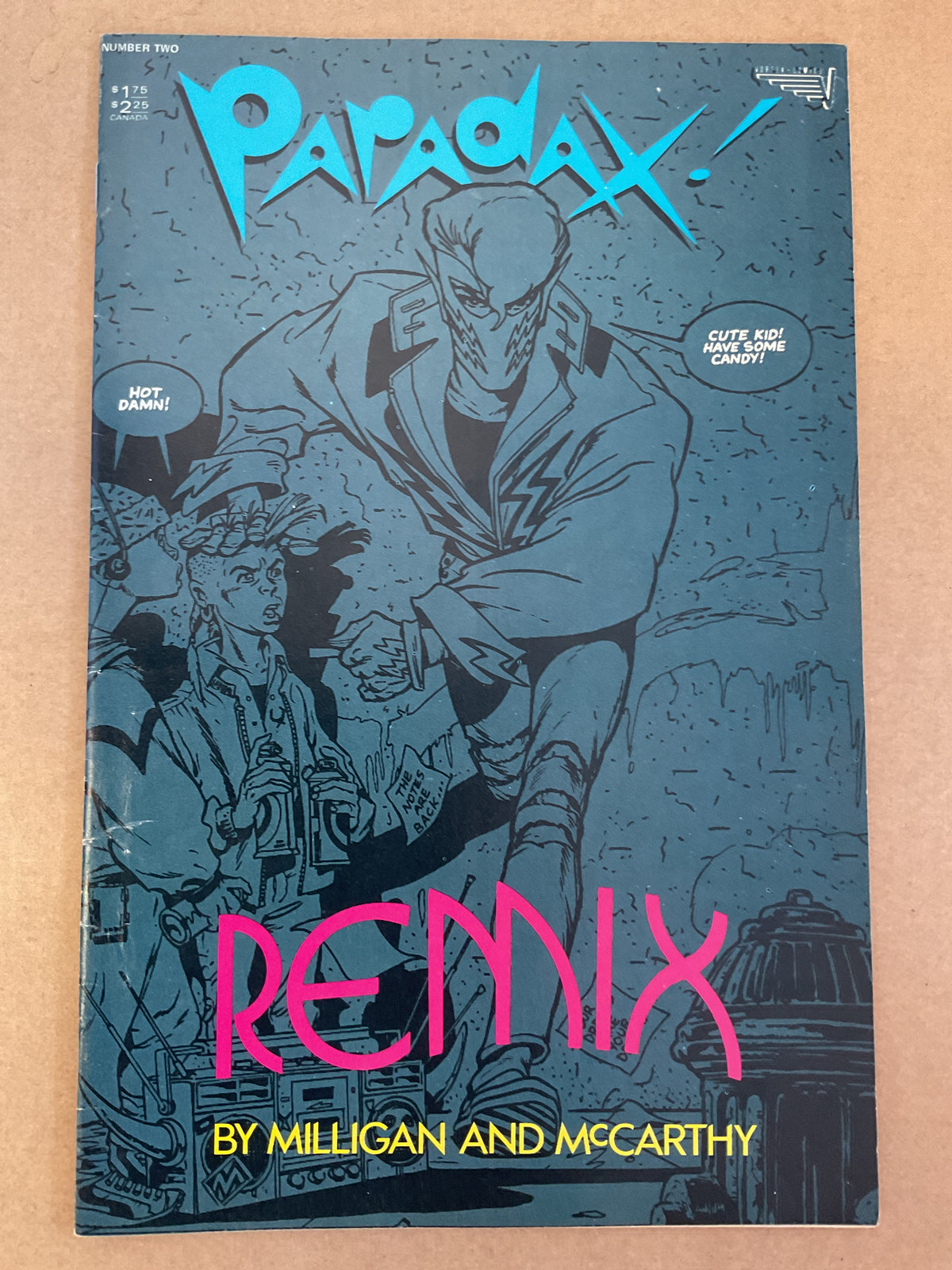 Paradax #2 1987 Vortex Comics