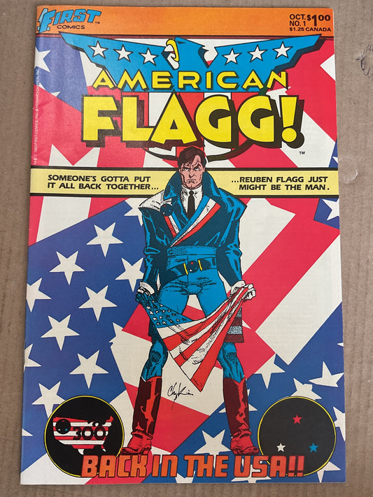 American Flagg #1 1983 First Comics