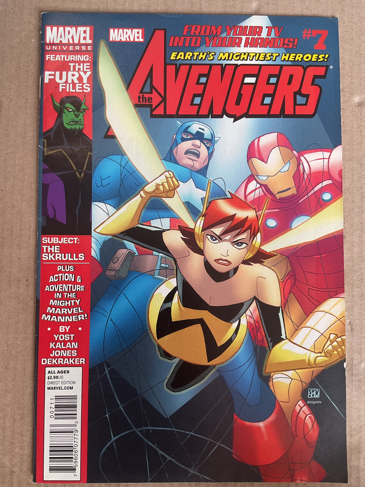 Avengers Earth’s Mightiest Heroes #7 2012 Marvel Comics