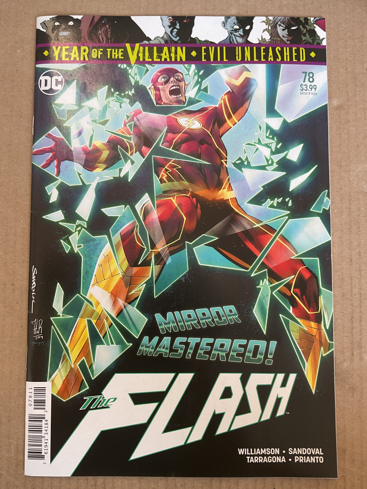 Flash #78 2019 DC Comics Year Of The Villain