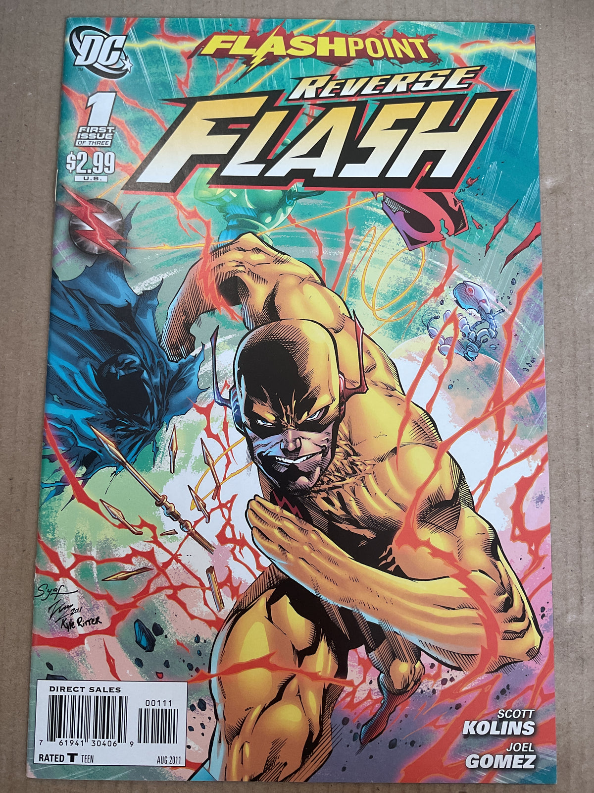 Flashpoint Reverse Flash #1 2011 DC Comics