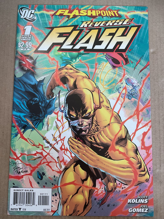 Flashpoint Reverse Flash #1 2011 DC Comics